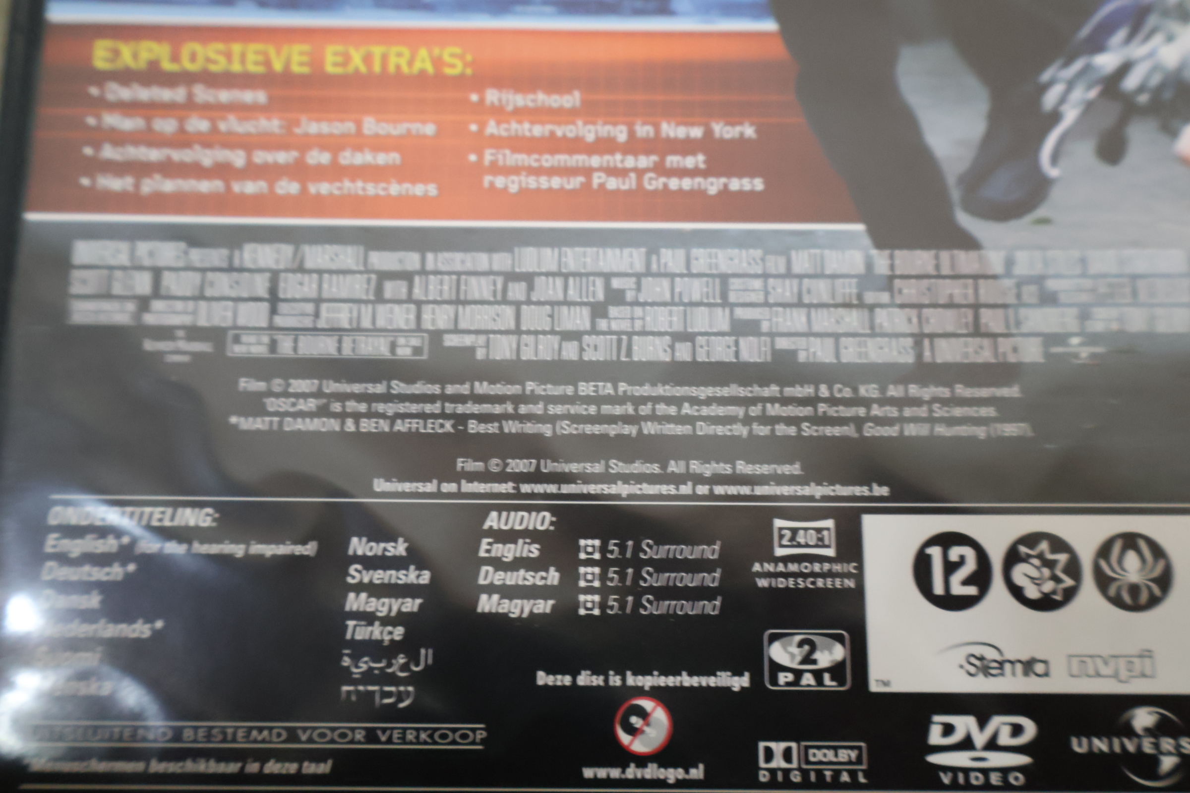 DVD boxset The Bourne met oa The Identity – foto 12 – kavel bij GSD Auctions, Zoeterwoude