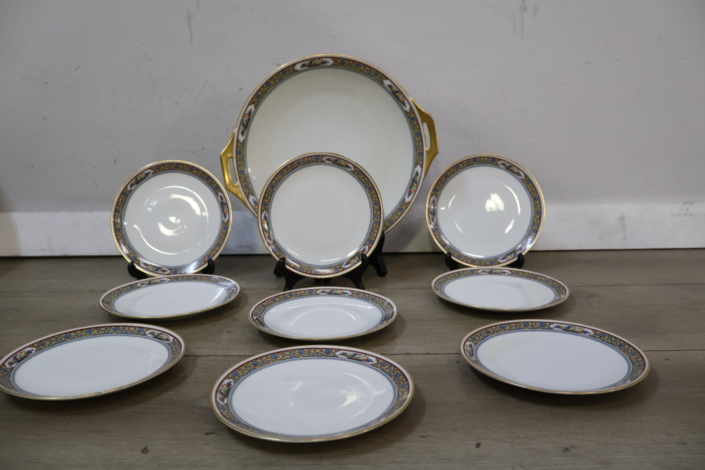 Porseleinen gebakservies – foto 5 – kavel bij GSD Auctions, Zoeterwoude