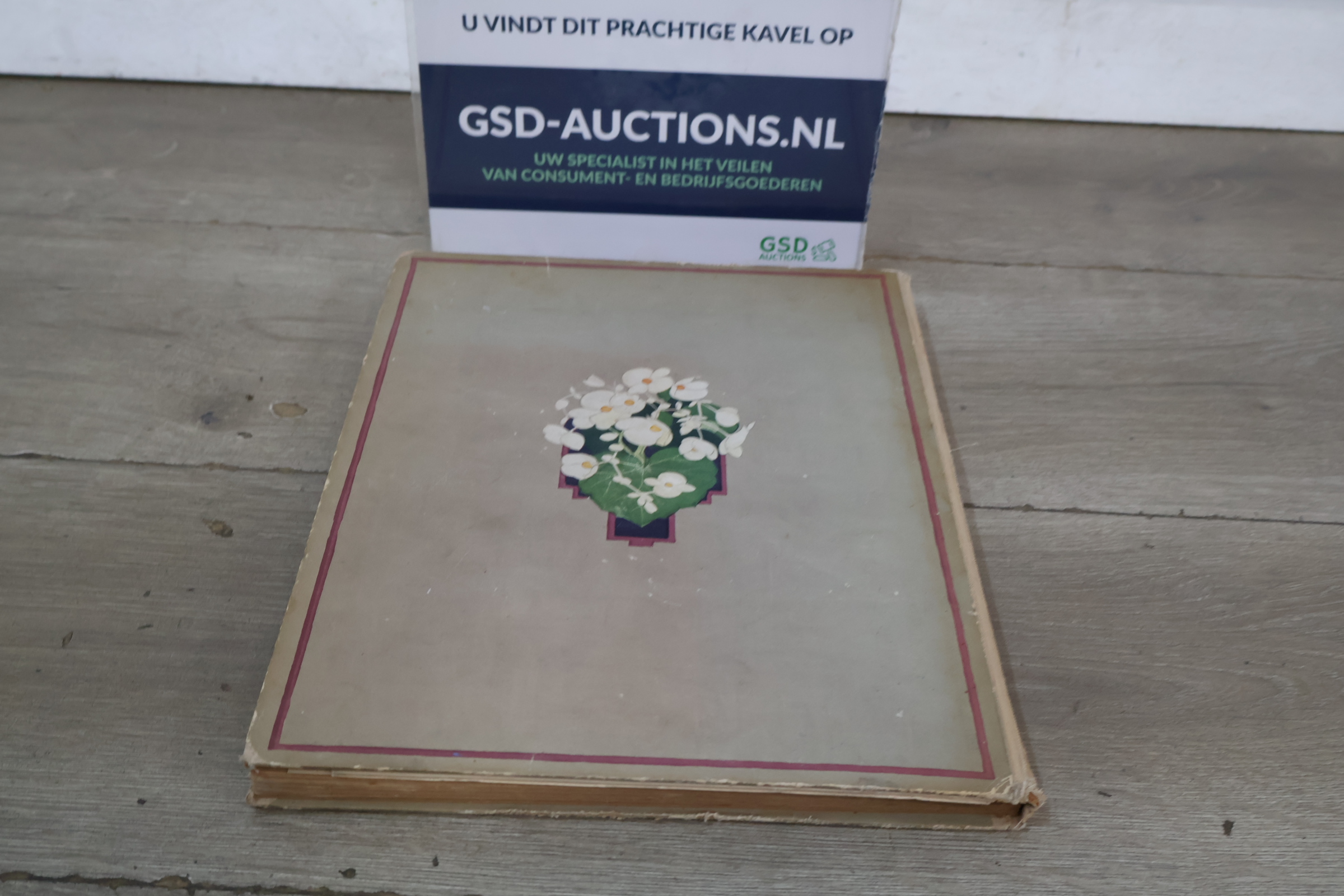 Boek 'Kamerplanten' door A.J. van Laren – foto 2 – kavel bij GSD Auctions, Zoeterwoude