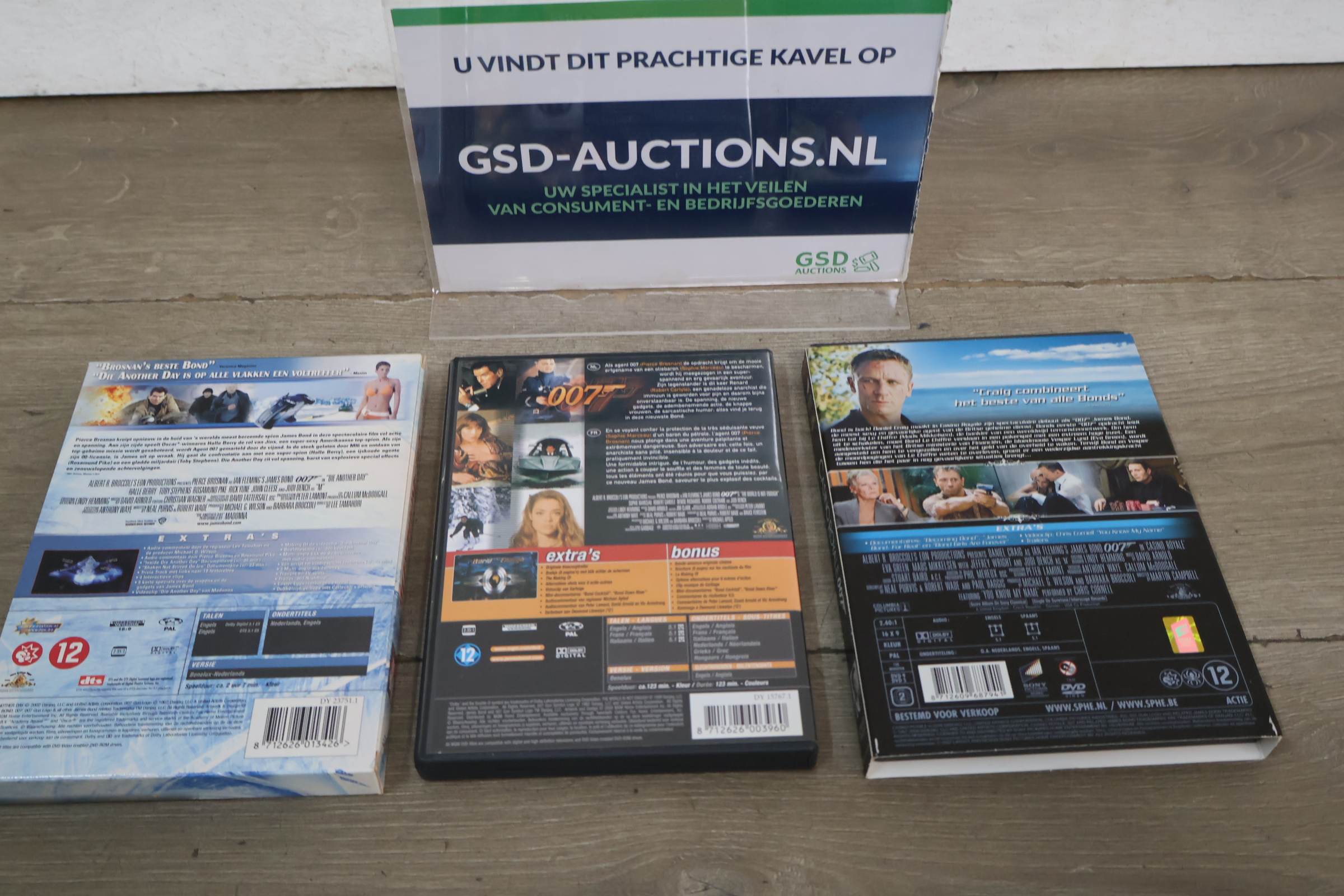 James Bond 007 DVD collector's set – foto 2 – kavel bij GSD Auctions, Zoeterwoude