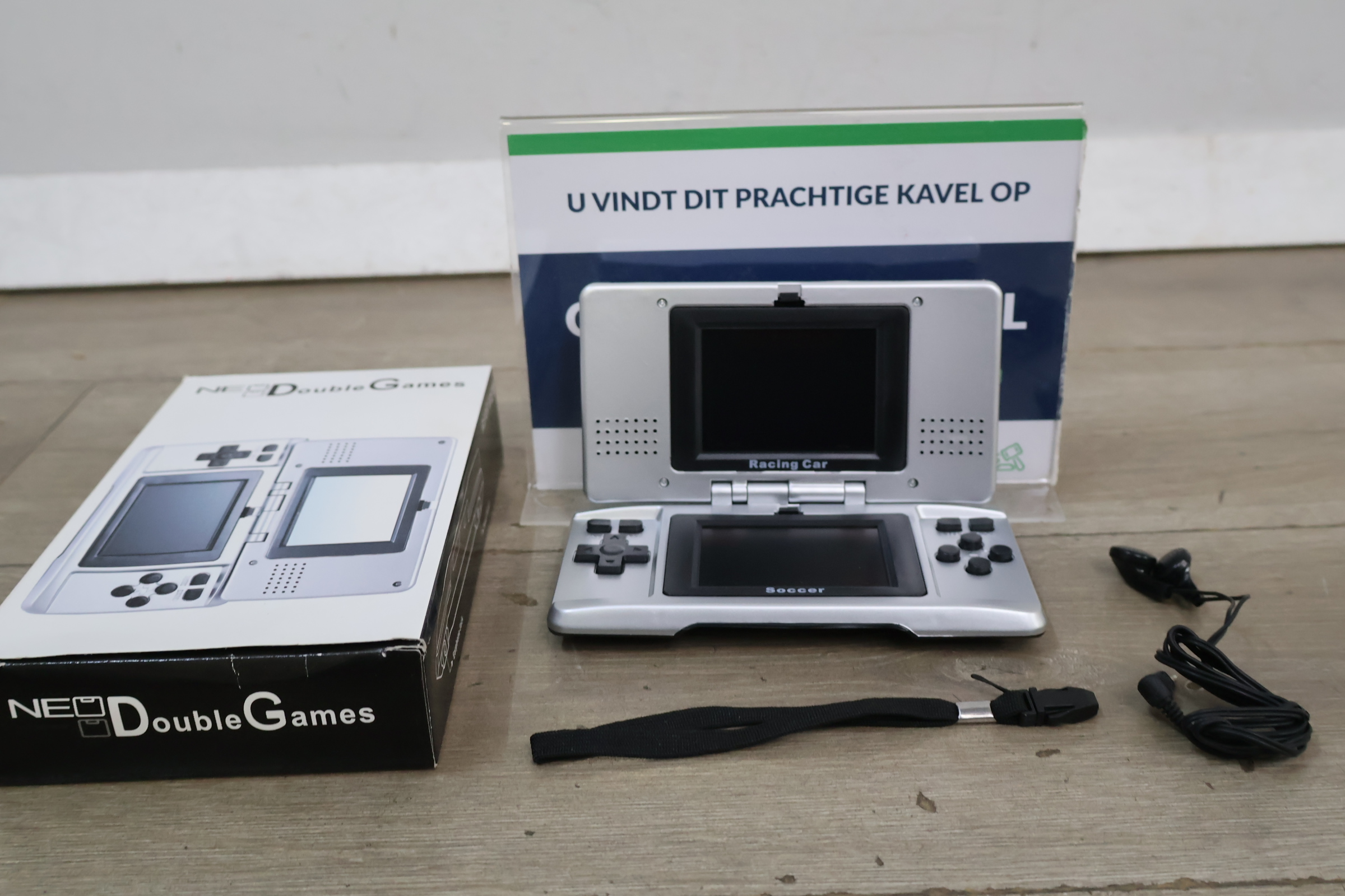 NEO Double Games handheld gameconsole – foto 2 – kavel bij GSD Auctions, Zoeterwoude