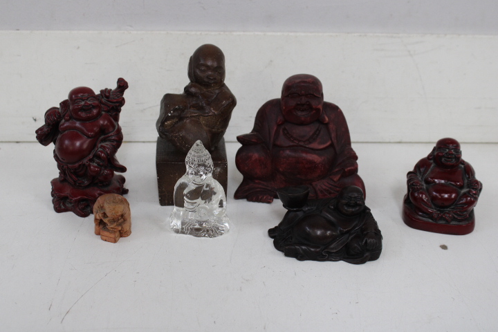 Set van 7 Boeddha beeldjes – foto 3 – kavel bij GSD Auctions, Zoeterwoude