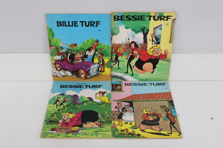 Vier Bessie Turf en Billie Turf stripboeken – foto 2 – kavel bij GSD Auctions, Zoeterwoude