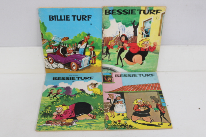 Vier Bessie Turf en Billie Turf stripboeken – foto 3 – kavel bij GSD Auctions, Zoeterwoude
