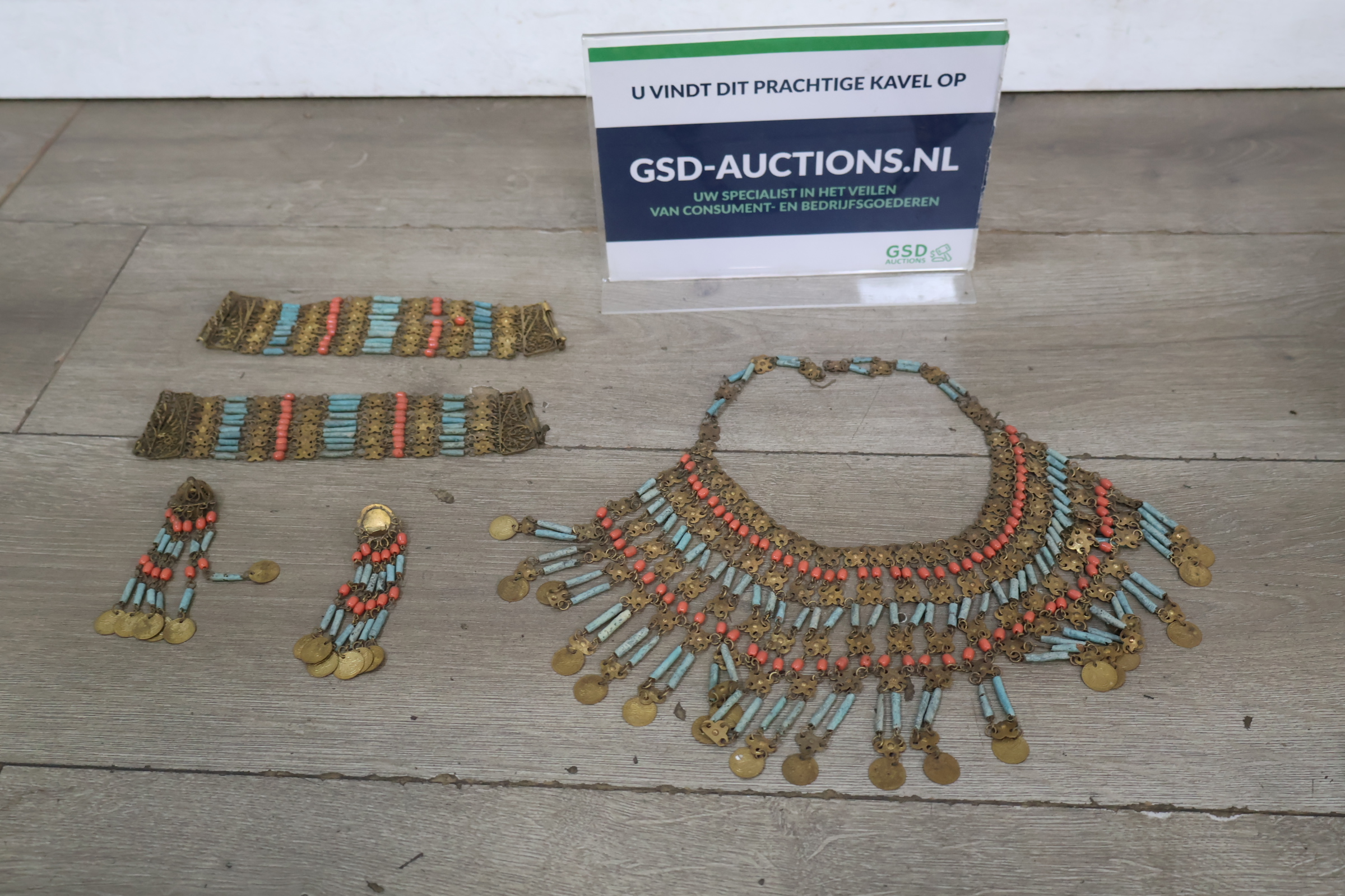Midden-Oosterse sieraden set – foto 2 – kavel bij GSD Auctions, Zoeterwoude