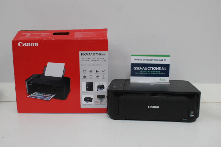 Canon PIXMA TS3750i printer – foto 2 – kavel bij GSD Auctions, Zoeterwoude