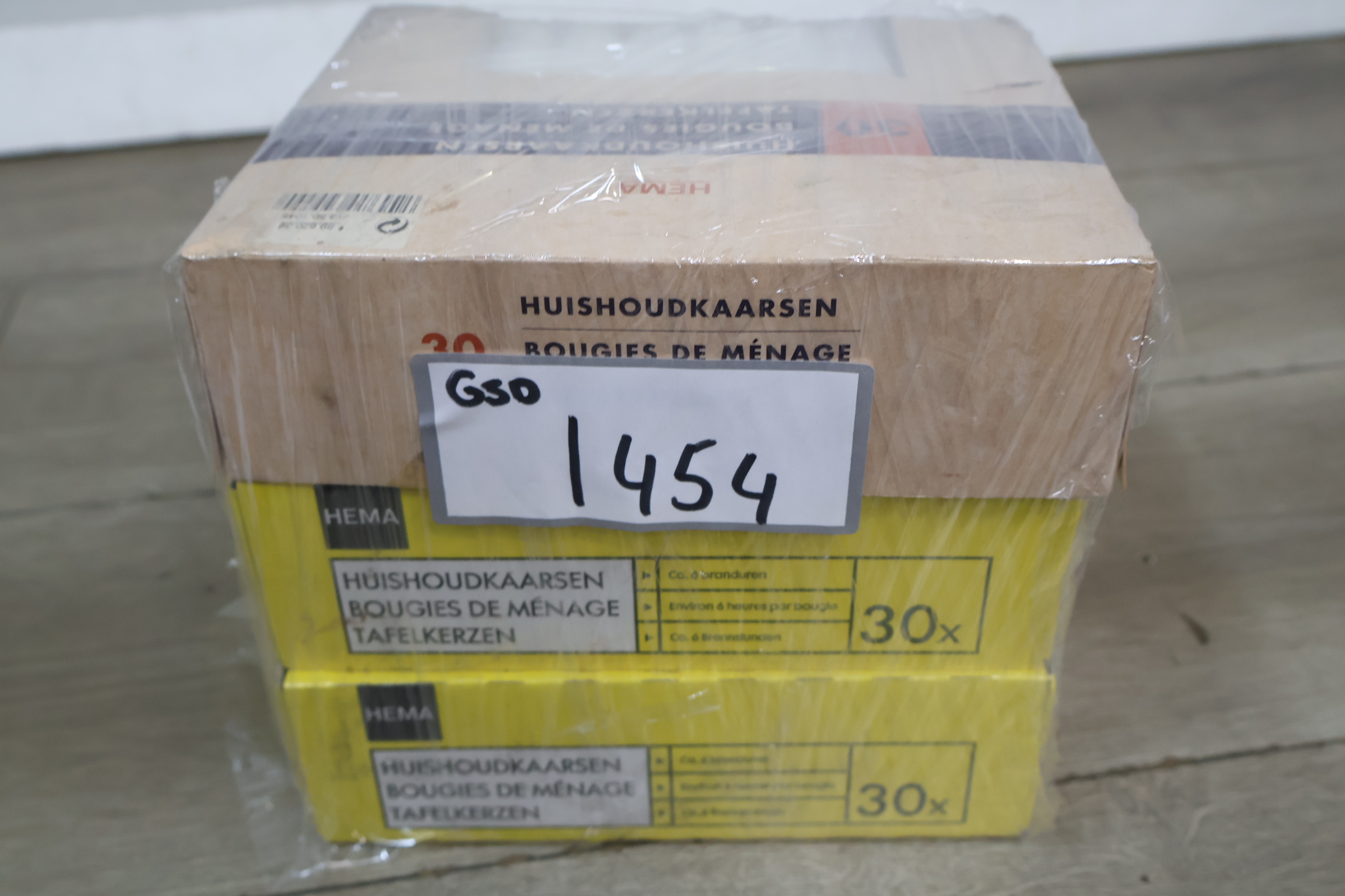 Hema huishoudkaarsen, 3 dozen van 30 stuks – foto 10 – kavel bij GSD Auctions, Zoeterwoude