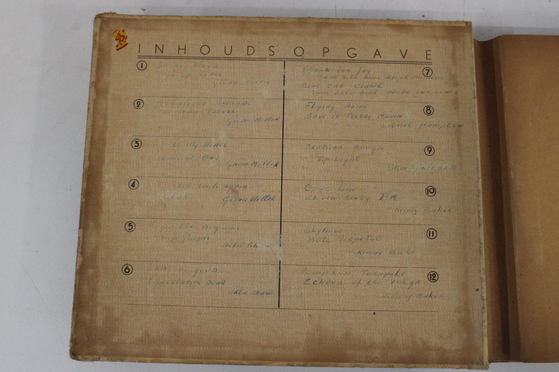 Oude bundel bakeliet platen – foto 5 – kavel bij GSD Auctions, Zoeterwoude