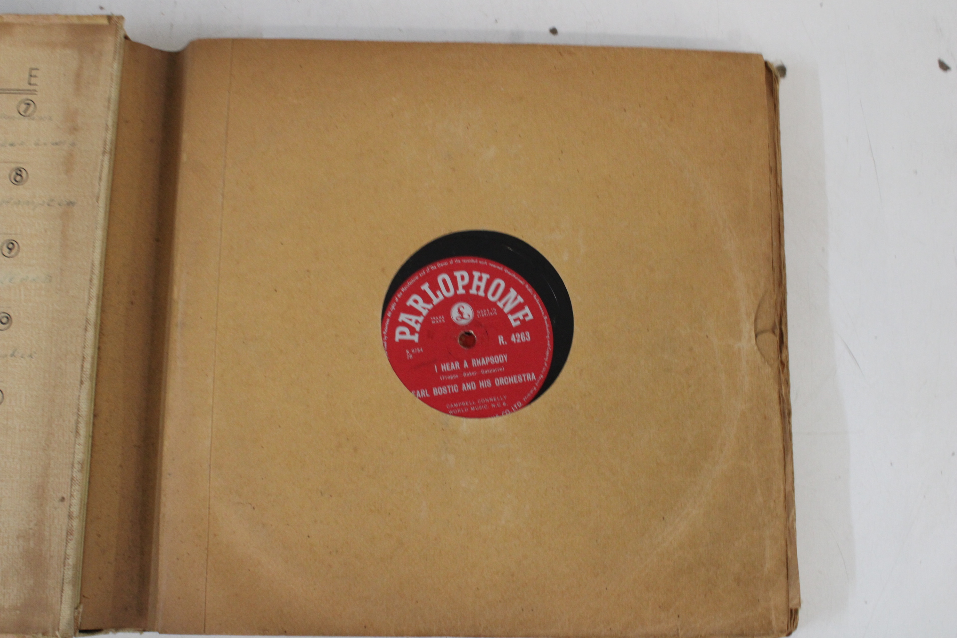 Oude bundel bakeliet platen – foto 6 – kavel bij GSD Auctions, Zoeterwoude