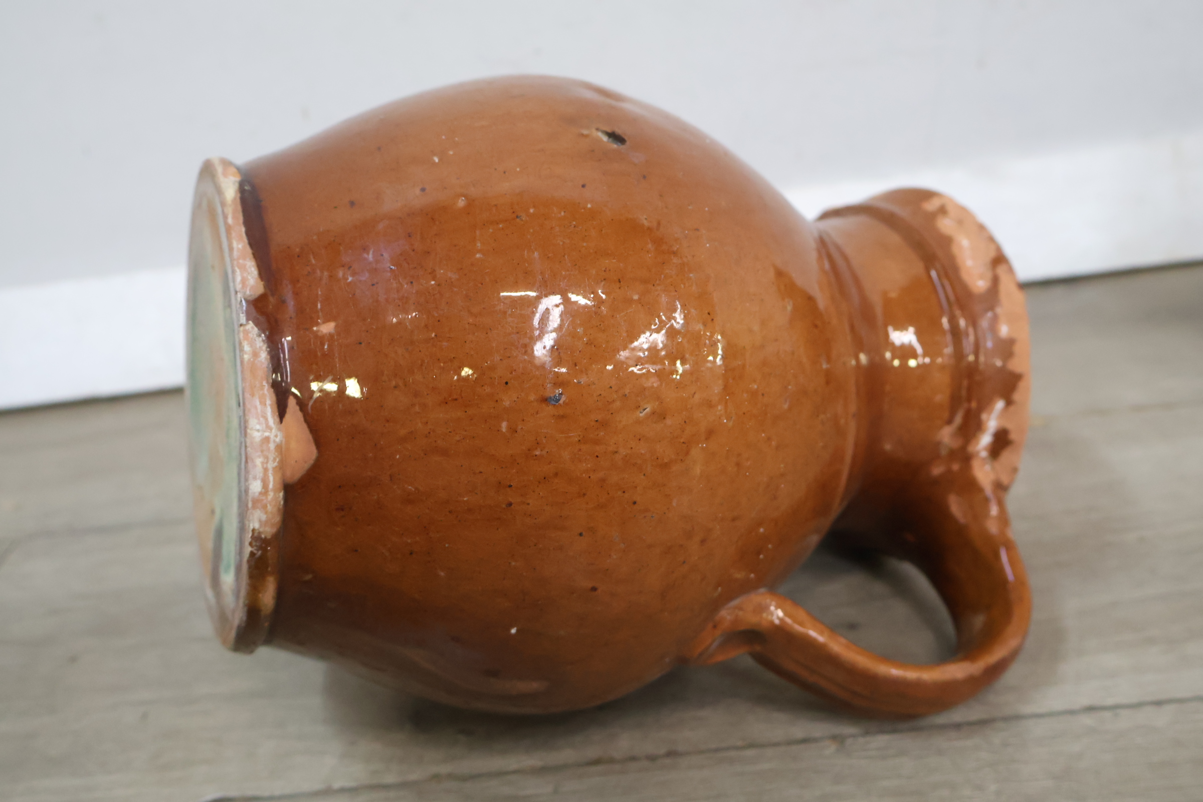 Set van 4 bruine aardewerk potten – foto 16 – kavel bij GSD Auctions, Zoeterwoude