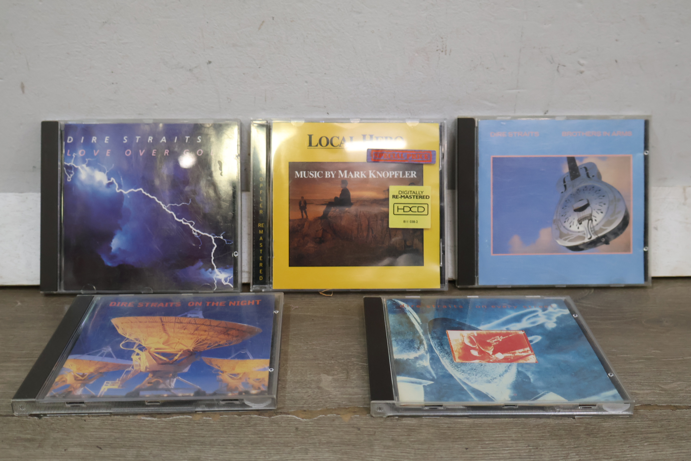 4 CD's van Dire Straits en 1 CD van Mark Knopfler – foto 4 – kavel bij GSD Auctions, Zoeterwoude
