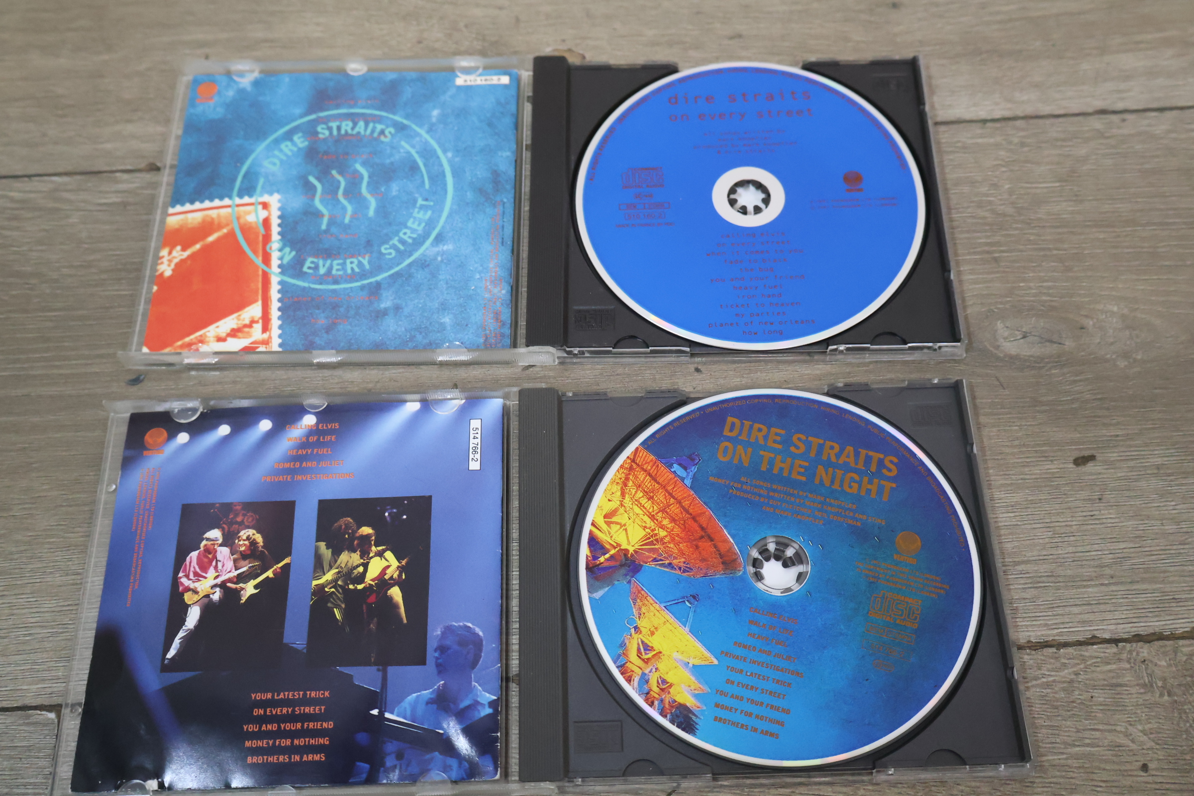 4 CD's van Dire Straits en 1 CD van Mark Knopfler – foto 8 – kavel bij GSD Auctions, Zoeterwoude