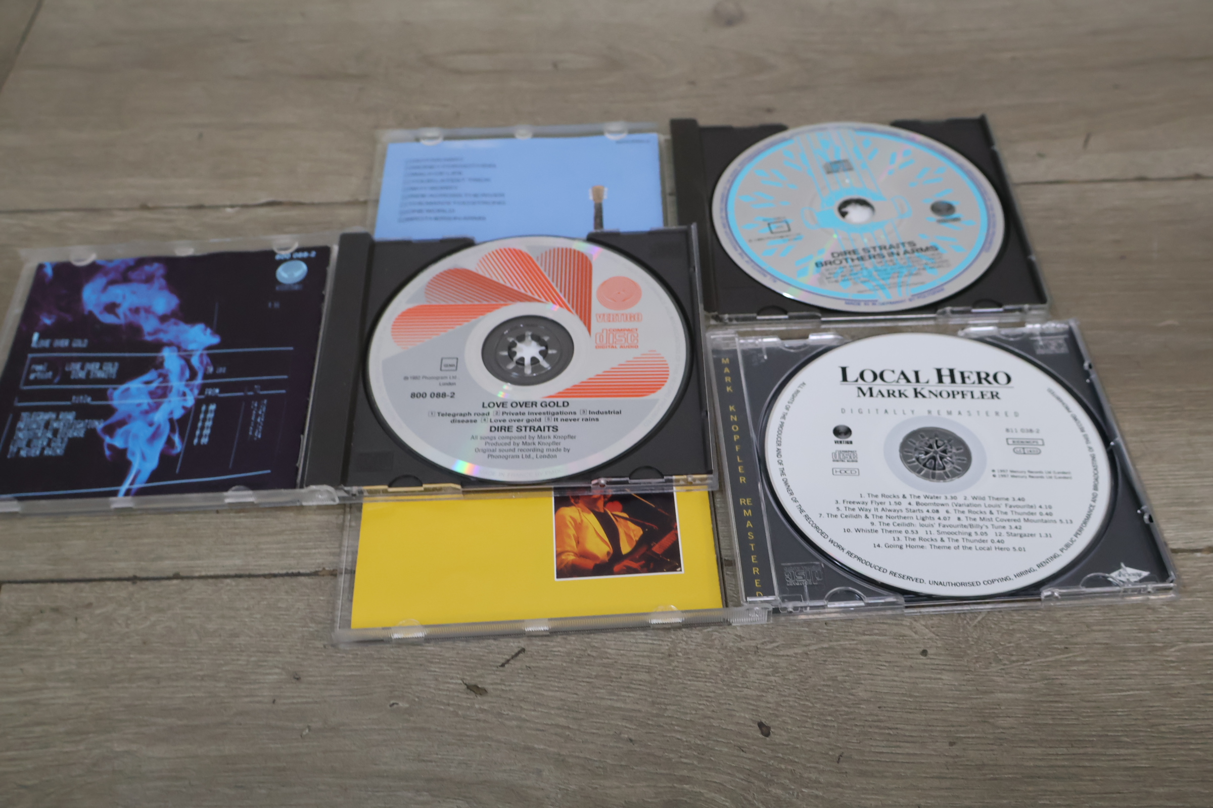4 CD's van Dire Straits en 1 CD van Mark Knopfler – foto 12 – kavel bij GSD Auctions, Zoeterwoude