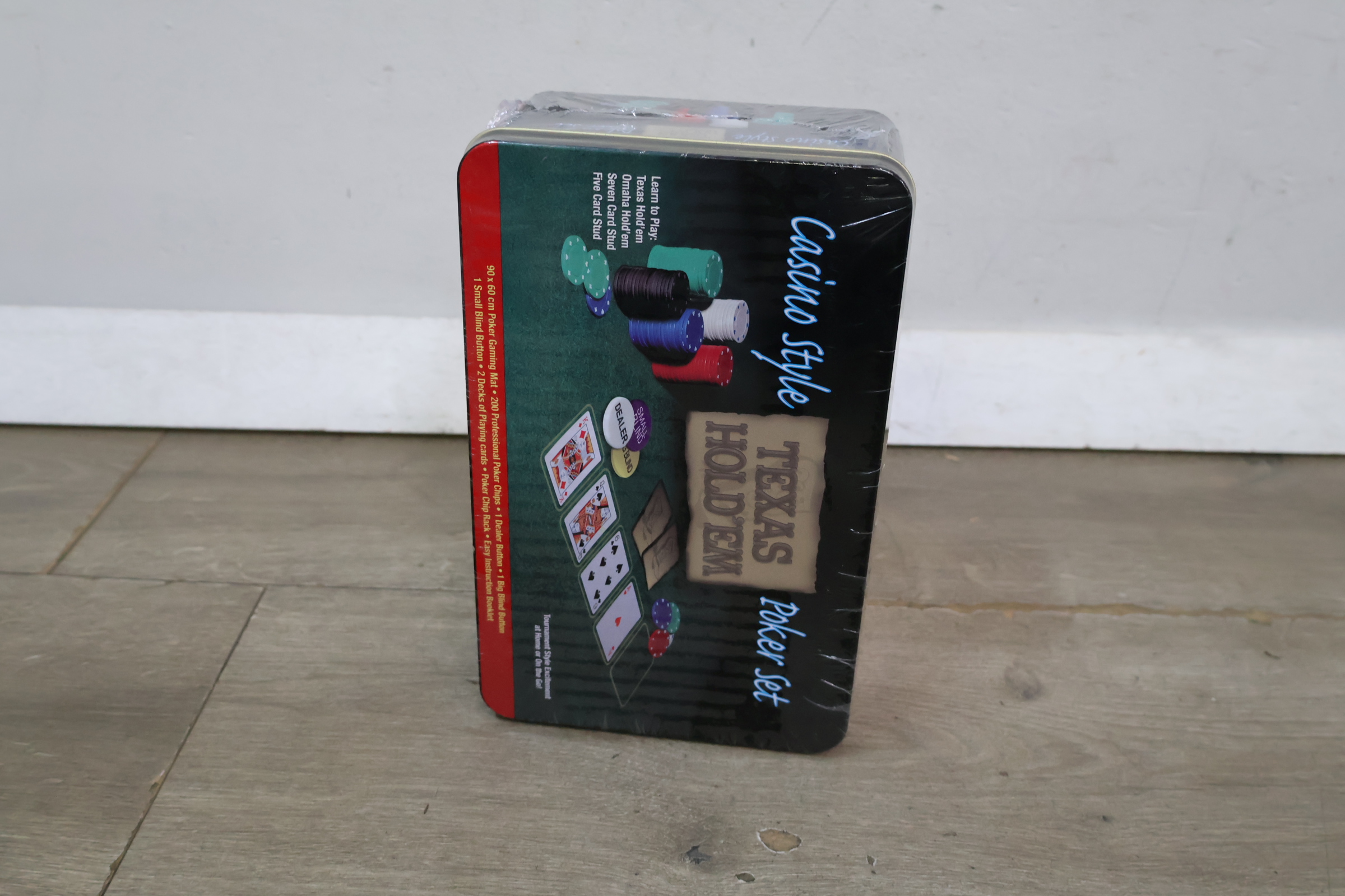 Casino Style Texas Hold'em Poker Set – foto 10 – kavel bij GSD Auctions, Zoeterwoude