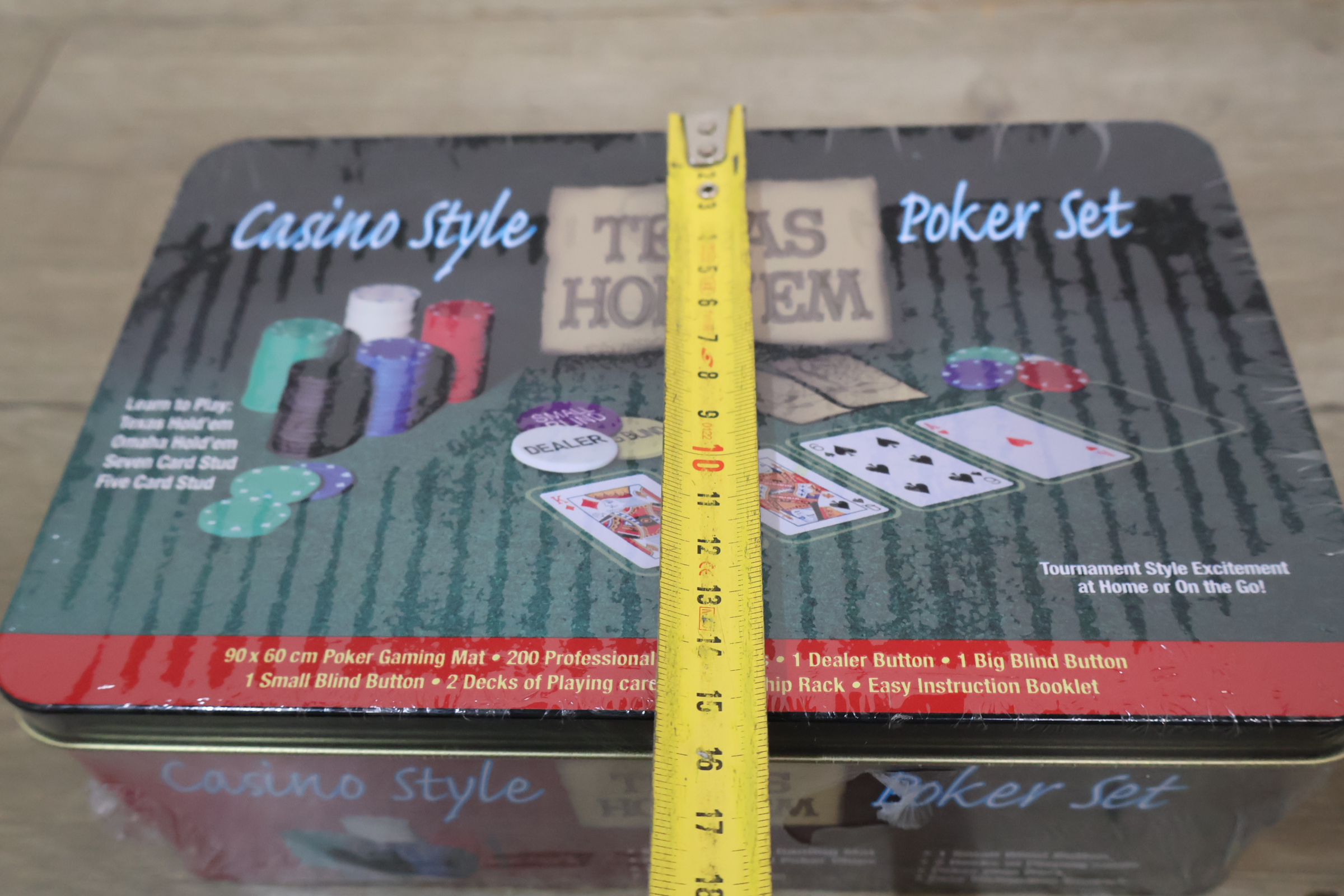 Casino Style Texas Hold'em Poker Set – foto 12 – kavel bij GSD Auctions, Zoeterwoude