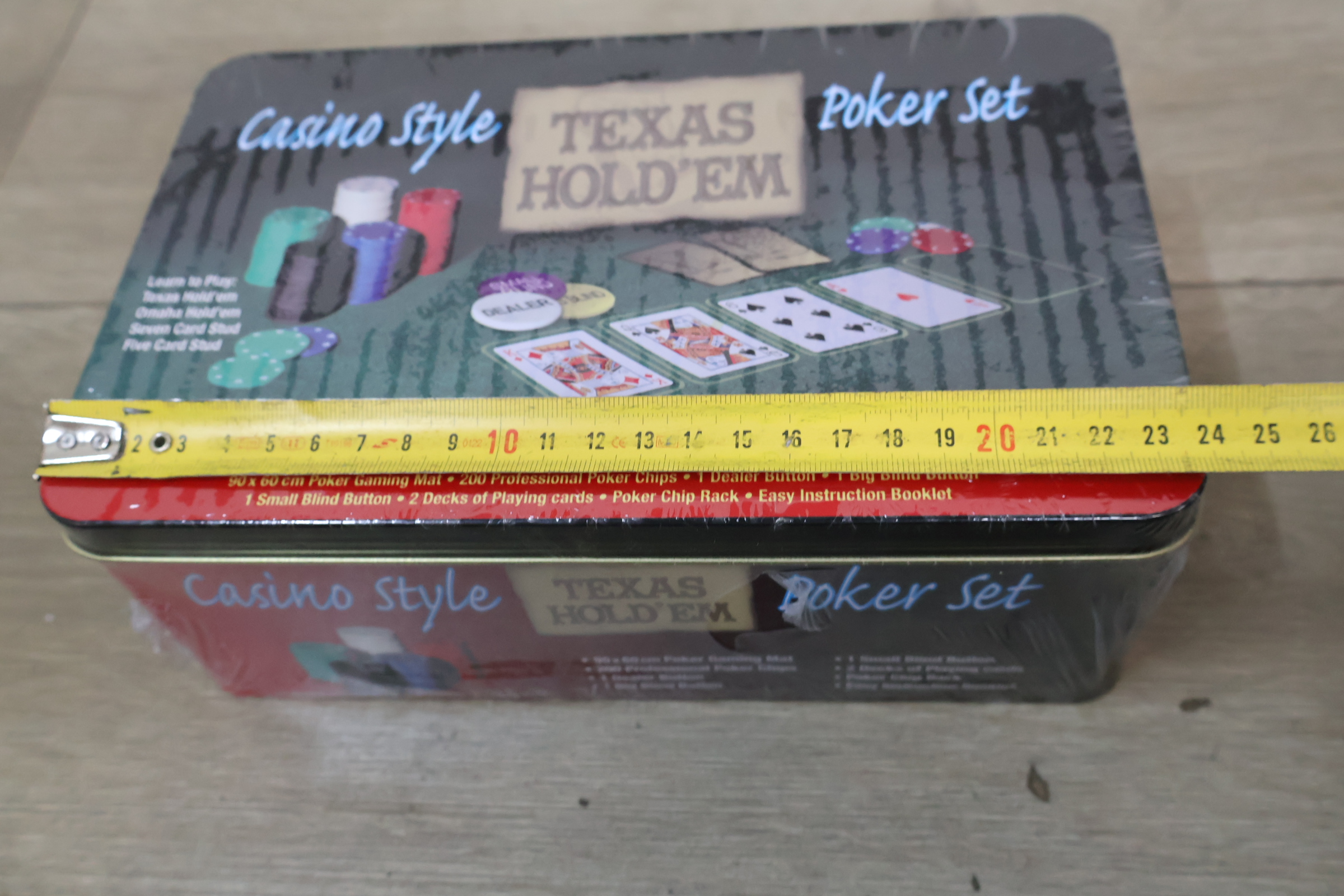 Casino Style Texas Hold'em Poker Set – foto 13 – kavel bij GSD Auctions, Zoeterwoude