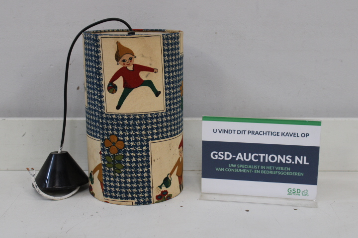 Vintage hanglamp met kinderfiguren – foto 2 – kavel bij GSD Auctions, Zoeterwoude