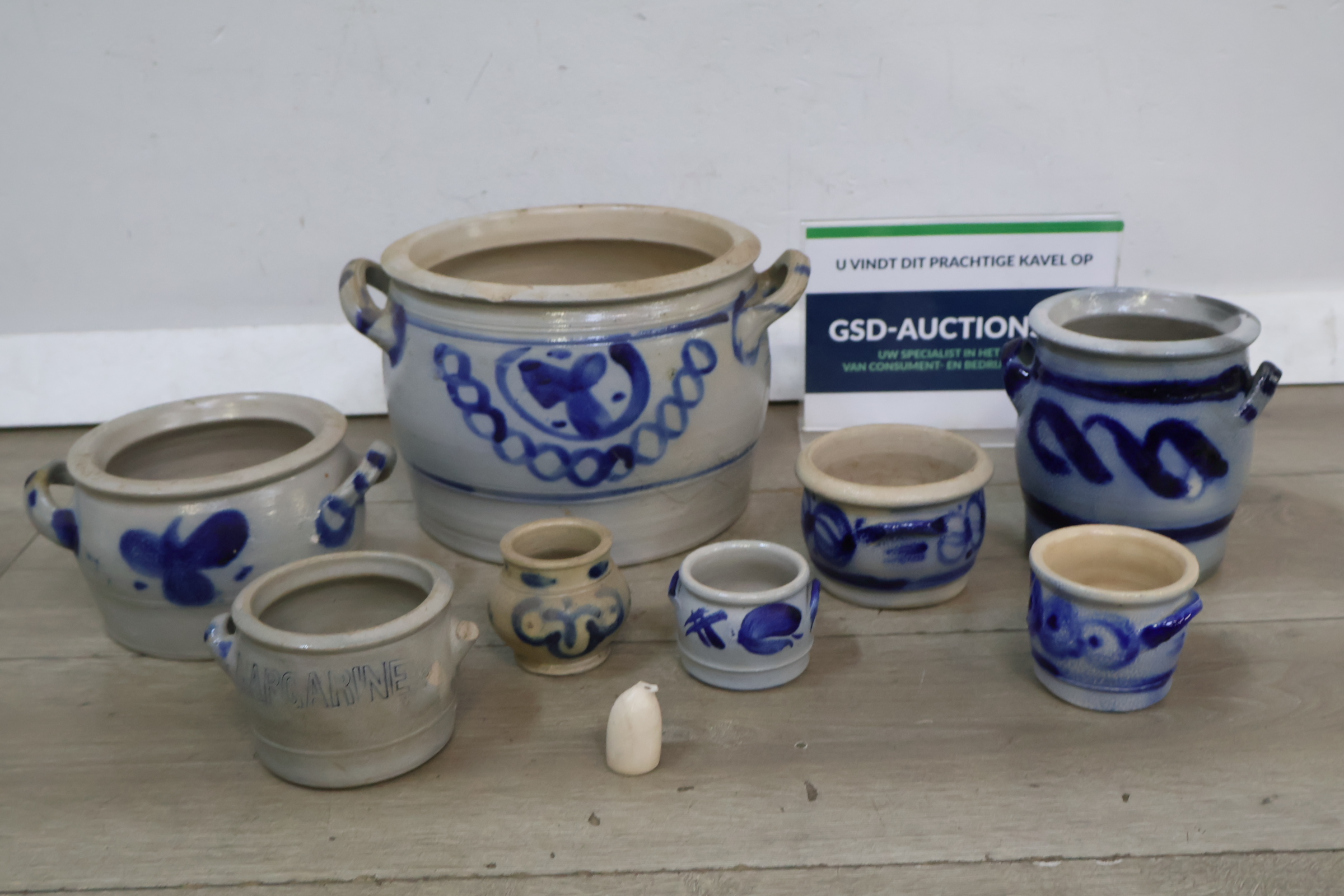 Set Keulse Potten – foto 2 – kavel bij GSD Auctions, Zoeterwoude