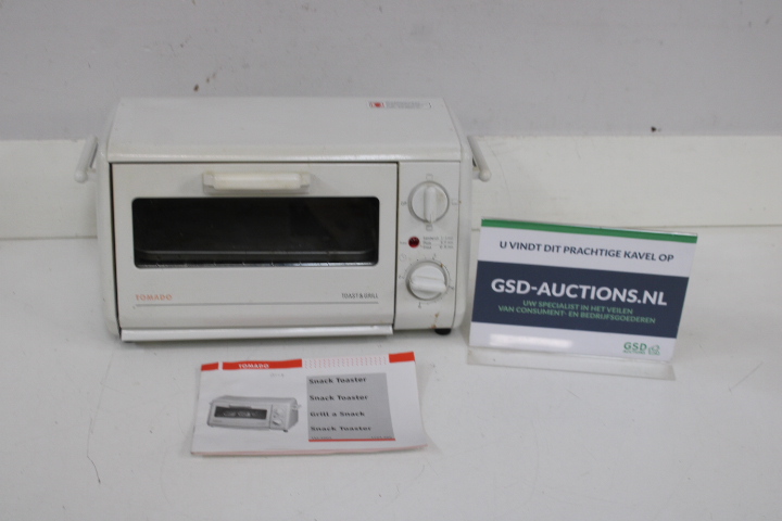 Tomado Snack Toaster Toast & Grill – foto 2 – kavel bij GSD Auctions, Zoeterwoude