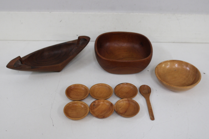 Set houten kommen en schaaltjes – foto 4 – kavel bij GSD Auctions, Zoeterwoude
