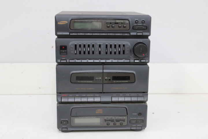 Samsung cassette deck en equalizer set – foto 2 – kavel bij GSD Auctions, Zoeterwoude