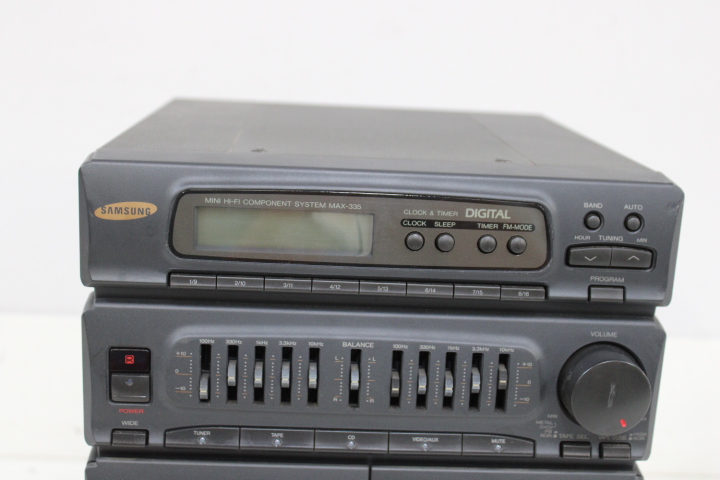 Samsung cassette deck en equalizer set – foto 4 – kavel bij GSD Auctions, Zoeterwoude