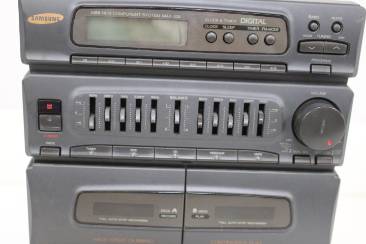 Samsung cassette deck en equalizer set – foto 5 – kavel bij GSD Auctions, Zoeterwoude