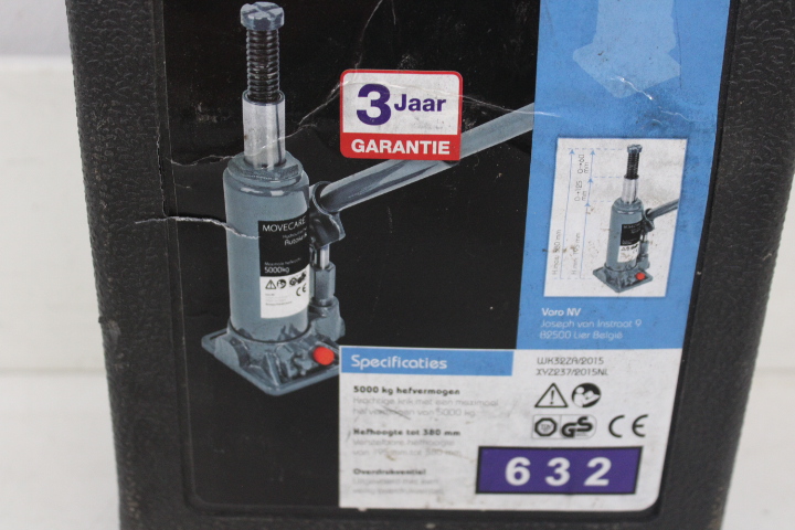 MOVECARE hydraulische autokrik 5000 kg – foto 5 – kavel bij GSD Auctions, Zoeterwoude