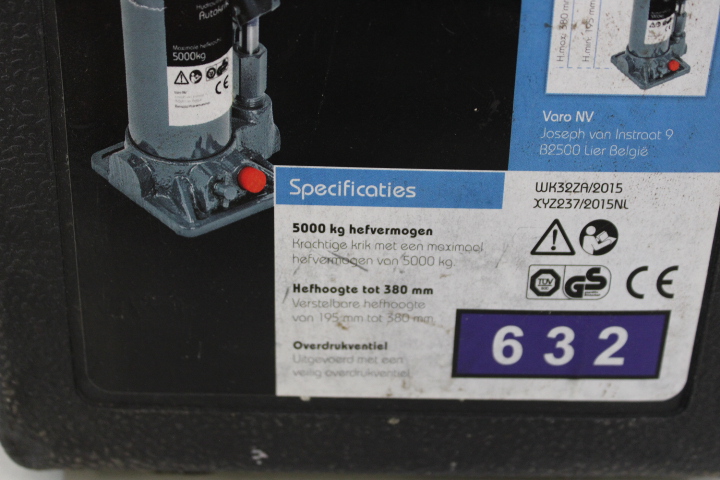 MOVECARE hydraulische autokrik 5000 kg – foto 6 – kavel bij GSD Auctions, Zoeterwoude