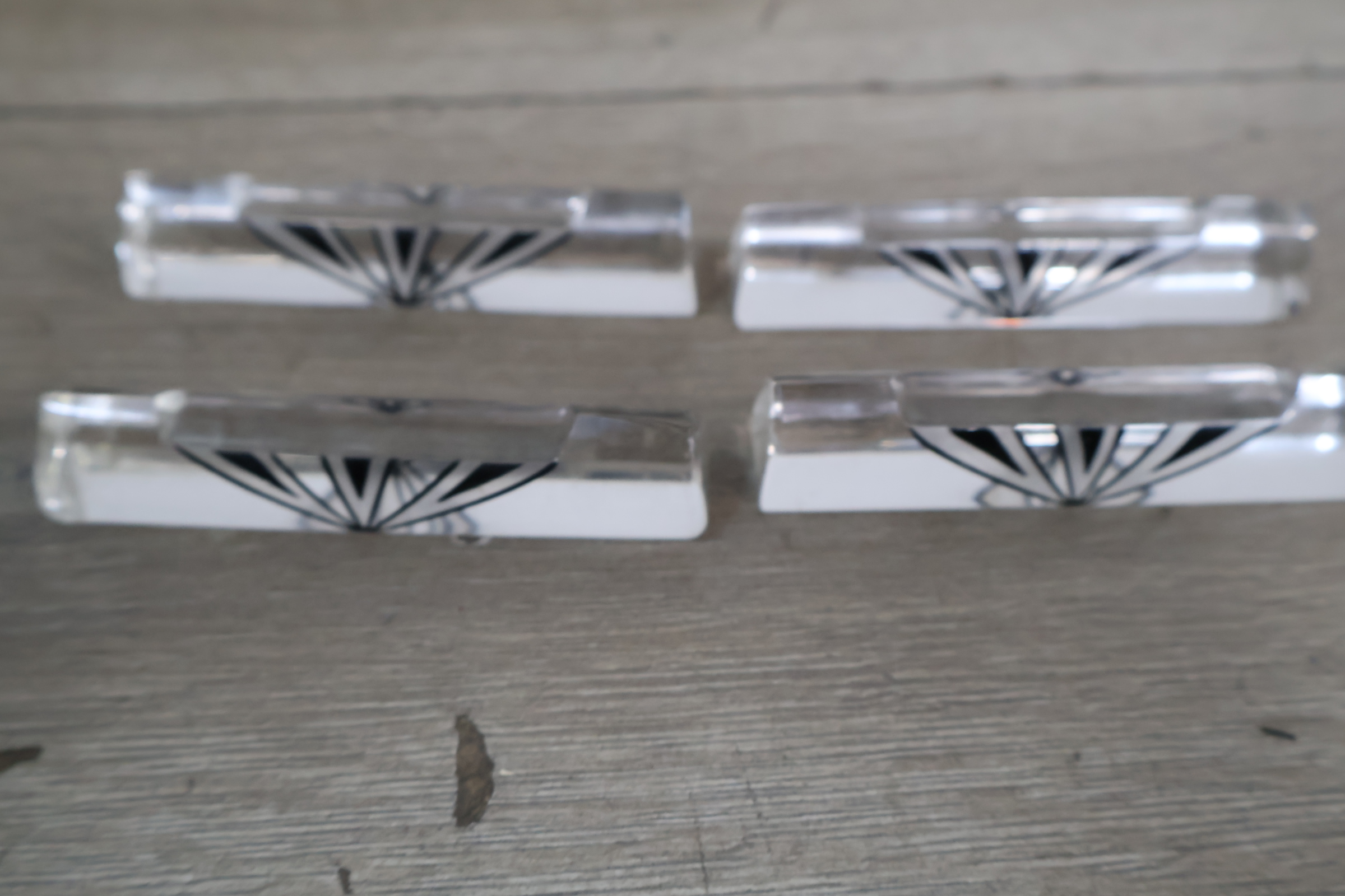 Set van Vintage Kristallen Onderzetters en Bestekleggers – foto 7 – kavel bij GSD Auctions, Zoeterwoude