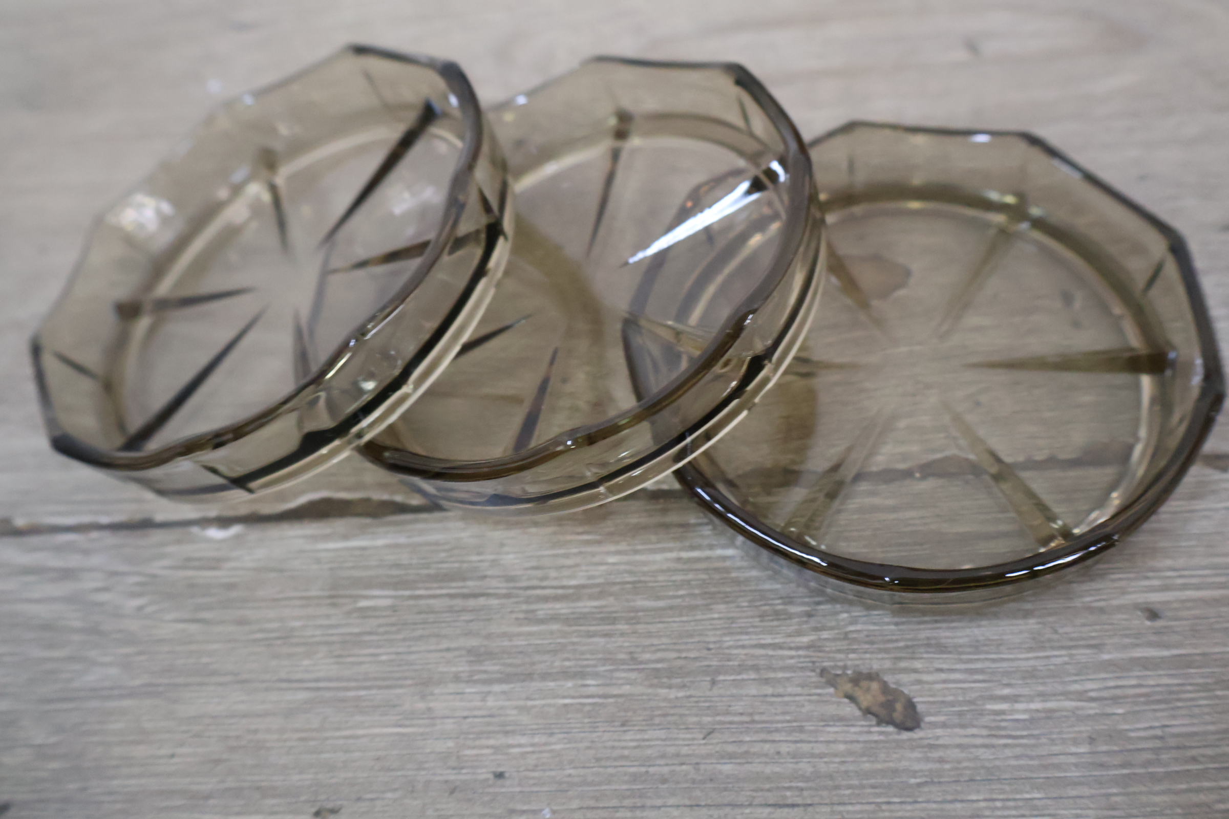 Set van Vintage Kristallen Onderzetters en Bestekleggers – foto 10 – kavel bij GSD Auctions, Zoeterwoude