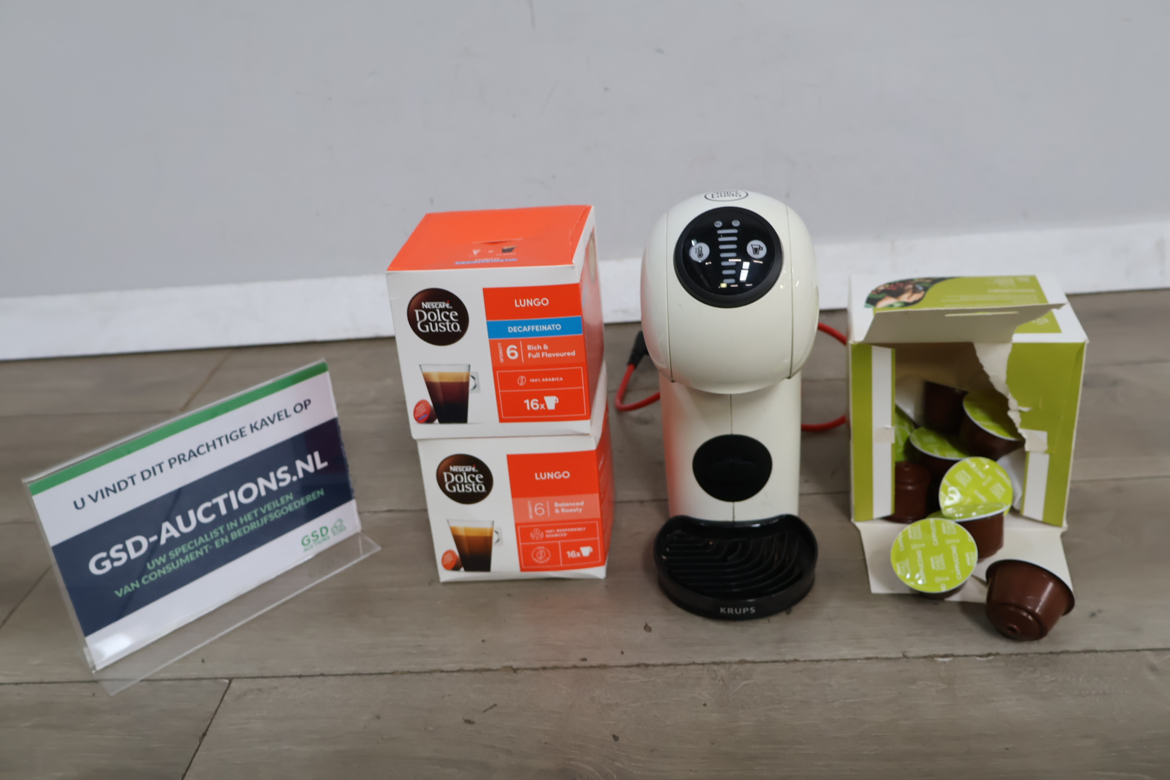 KRUPS Dolce Gusto koffiemachine met capsules – foto 2 – kavel bij GSD Auctions, Zoeterwoude