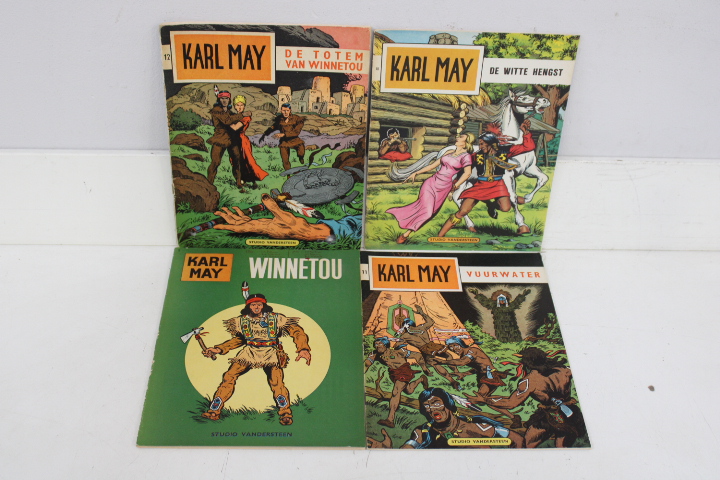 Karl May stripboeken set van 4 – foto 3 – kavel bij GSD Auctions, Zoeterwoude