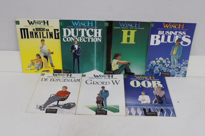 Largo Winch stripboeken set van 7 – foto 3 – kavel bij GSD Auctions, Zoeterwoude