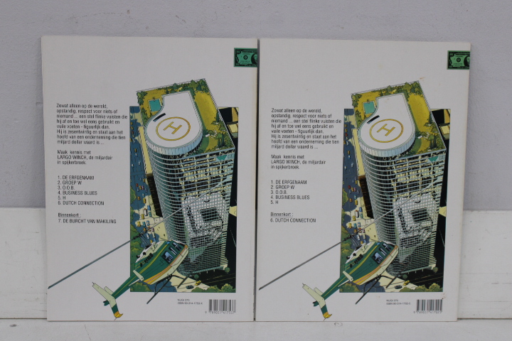 Largo Winch stripboeken set van 7 – foto 8 – kavel bij GSD Auctions, Zoeterwoude