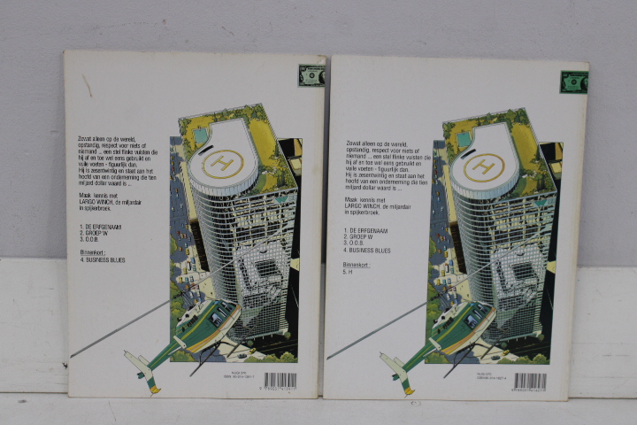Largo Winch stripboeken set van 7 – foto 11 – kavel bij GSD Auctions, Zoeterwoude
