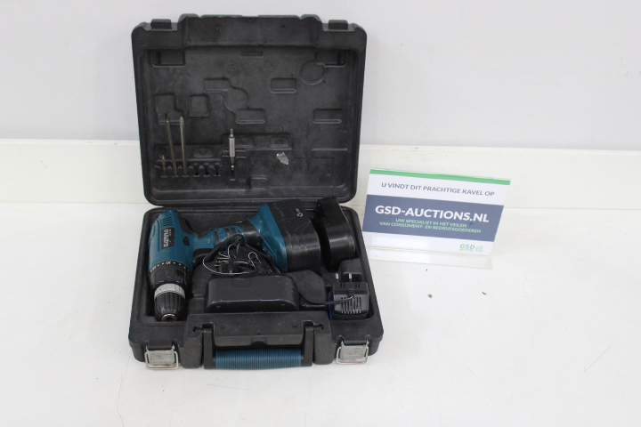 Makita Accuboor/schroef-machine in koffer met accu en lader – foto 2 – kavel bij GSD Auctions, Zoeterwoude