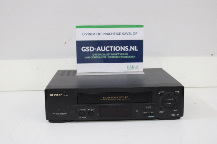 Sharp VC-H601 VHS videorecorder – foto 2 – kavel bij GSD Auctions, Zoeterwoude