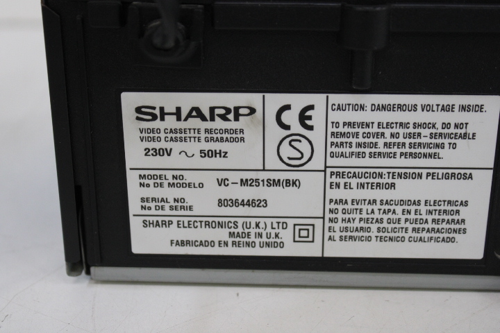 Sharp VC-H601 VHS videorecorder – foto 11 – kavel bij GSD Auctions, Zoeterwoude