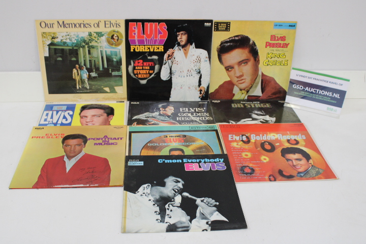 Elvis Presley Vinyl LP's - Set van 10 – foto 2 – kavel bij GSD Auctions, Zoeterwoude