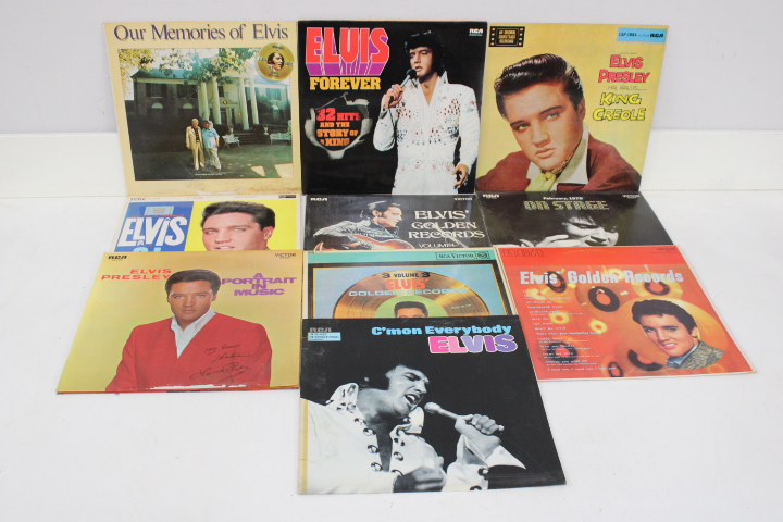 Elvis Presley Vinyl LP's - Set van 10 – foto 3 – kavel bij GSD Auctions, Zoeterwoude