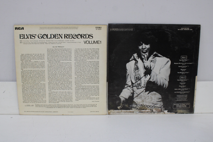 Elvis Presley Vinyl LP's - Set van 10 – foto 12 – kavel bij GSD Auctions, Zoeterwoude