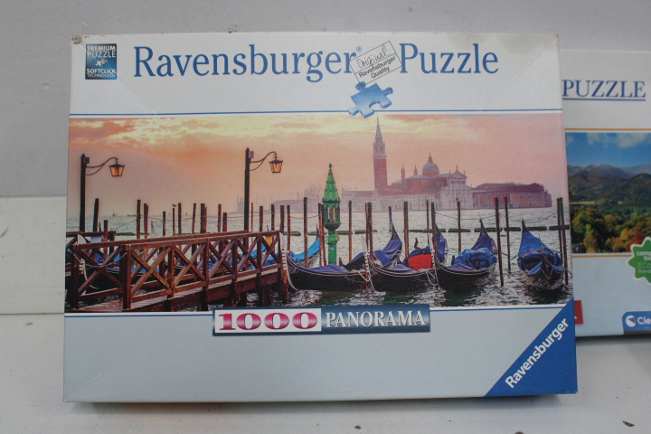 set van 3 Ravensburger en Castorland Puzzels 1000 stukjes – foto 6 – kavel bij GSD Auctions, Zoeterwoude
