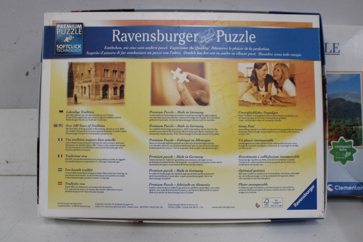 set van 3 Ravensburger en Castorland Puzzels 1000 stukjes – foto 11 – kavel bij GSD Auctions, Zoeterwoude