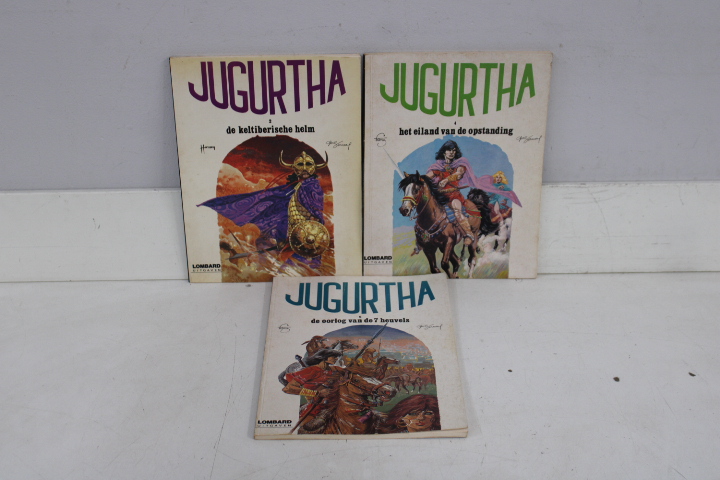 JUGURTHA stripboeken set van 3 – foto 3 – kavel bij GSD Auctions, Zoeterwoude