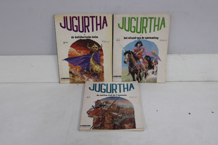 JUGURTHA stripboeken set van 3 – foto 4 – kavel bij GSD Auctions, Zoeterwoude