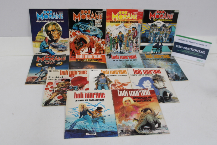 Bob Morane stripboeken set van 11 – foto 2 – kavel bij GSD Auctions, Zoeterwoude