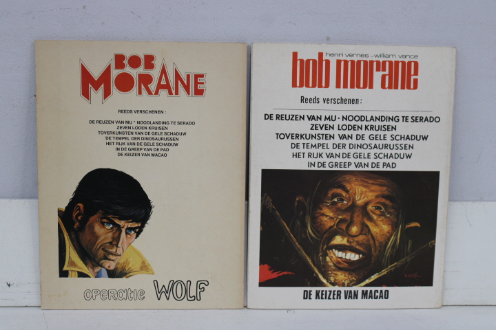 Bob Morane stripboeken set van 11 – foto 16 – kavel bij GSD Auctions, Zoeterwoude