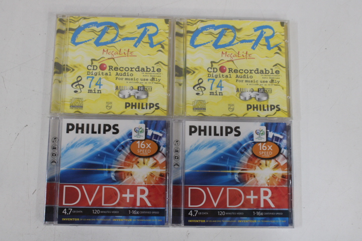 Diverse lege cd- en dvd-schijven met behuizingen – foto 5 – kavel bij GSD Auctions, Zoeterwoude