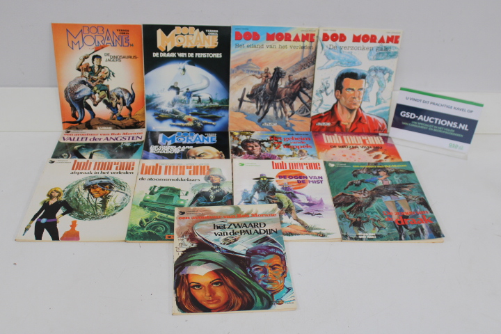 Bob Morane stripboeken set van 13 – foto 2 – kavel bij GSD Auctions, Zoeterwoude